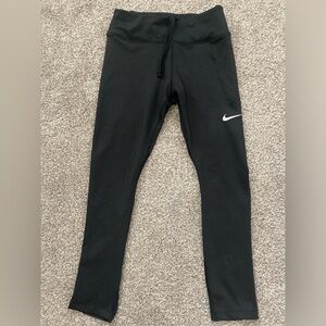 Preowned Women’s Nike Dri-Fit Mesh Sheer Leggings Pants Black Small